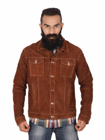 Vintage Brown Shirt Jacket