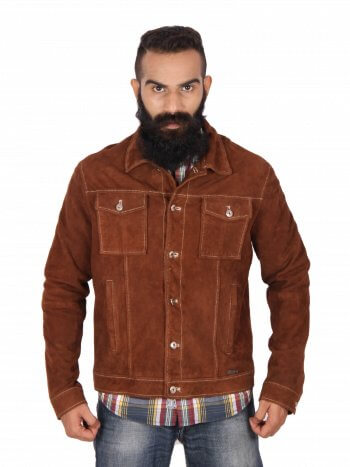Vintage Brown Shirt Jacket