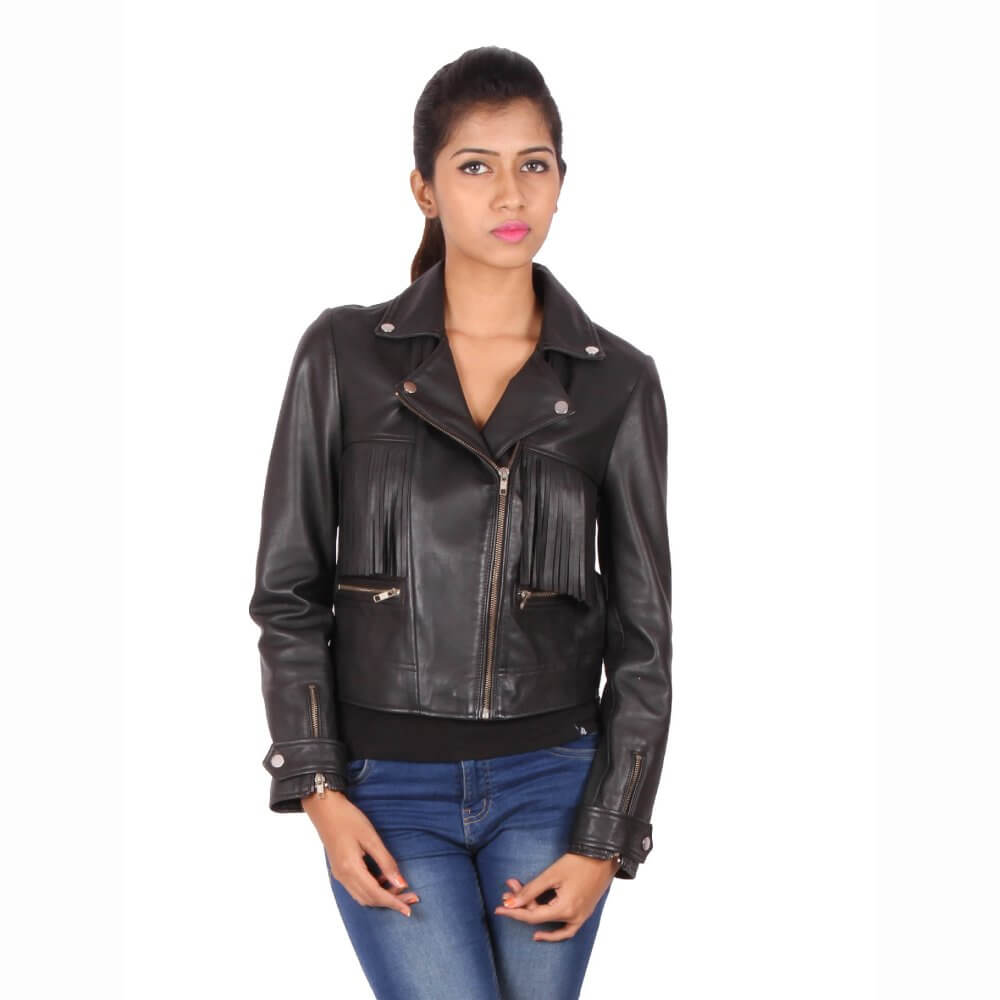 Theo&Ash - Buy Women’s Leather Jacket Online | Personalized Jacket for ...