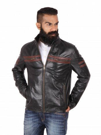 Men's Designer Leather Jackets & Mid-Layer Pieces