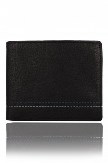 Ultra Slim Black leather Wallet