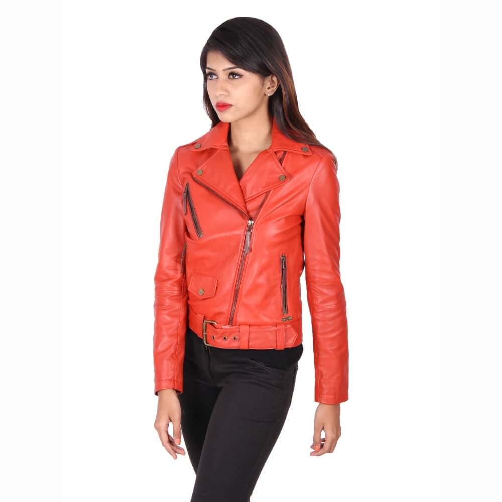 Theo&Ash - Women's Biker Jackets Online India | Buy Women's Leather ...