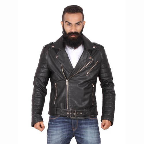 Stylish Black Biker Jacket