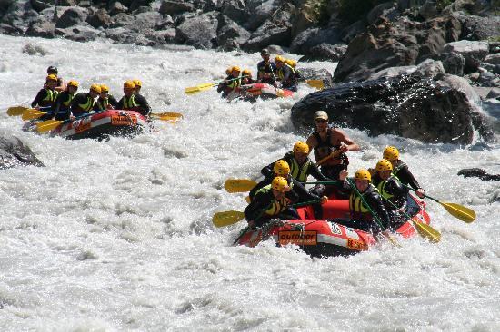 Rafting leather jacket